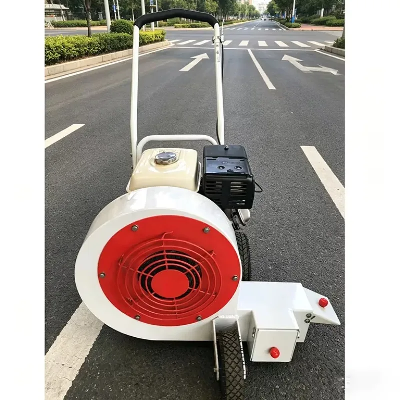 Portable Flow Asphalt Pavement Particulate Dust Sweeper High Precision Push Road Blower