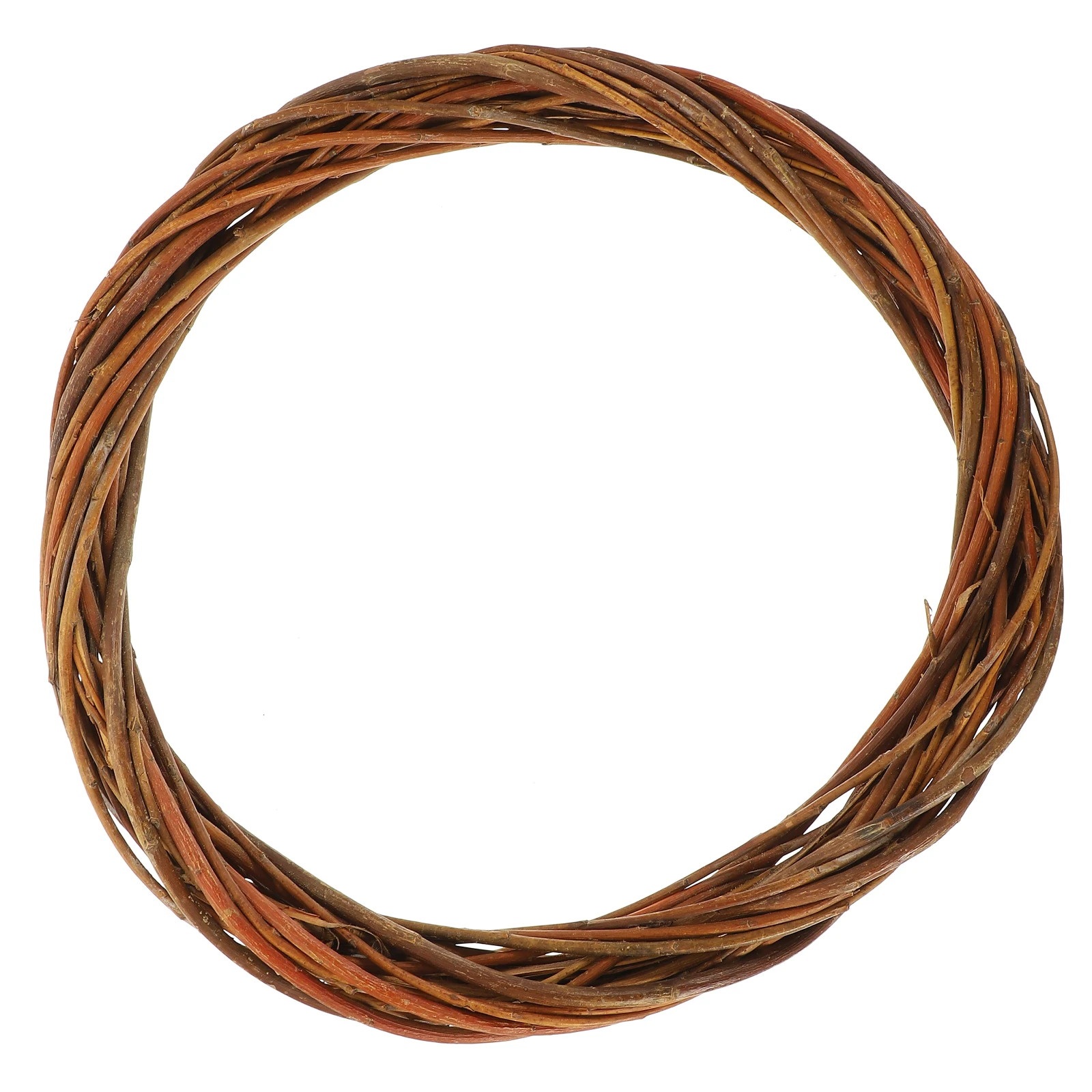 

1pc Wicker Wreath 30cm Natural Willow Braided Christmas Home Decor Garland Ring for DIY Crafts Walls Door Decorations