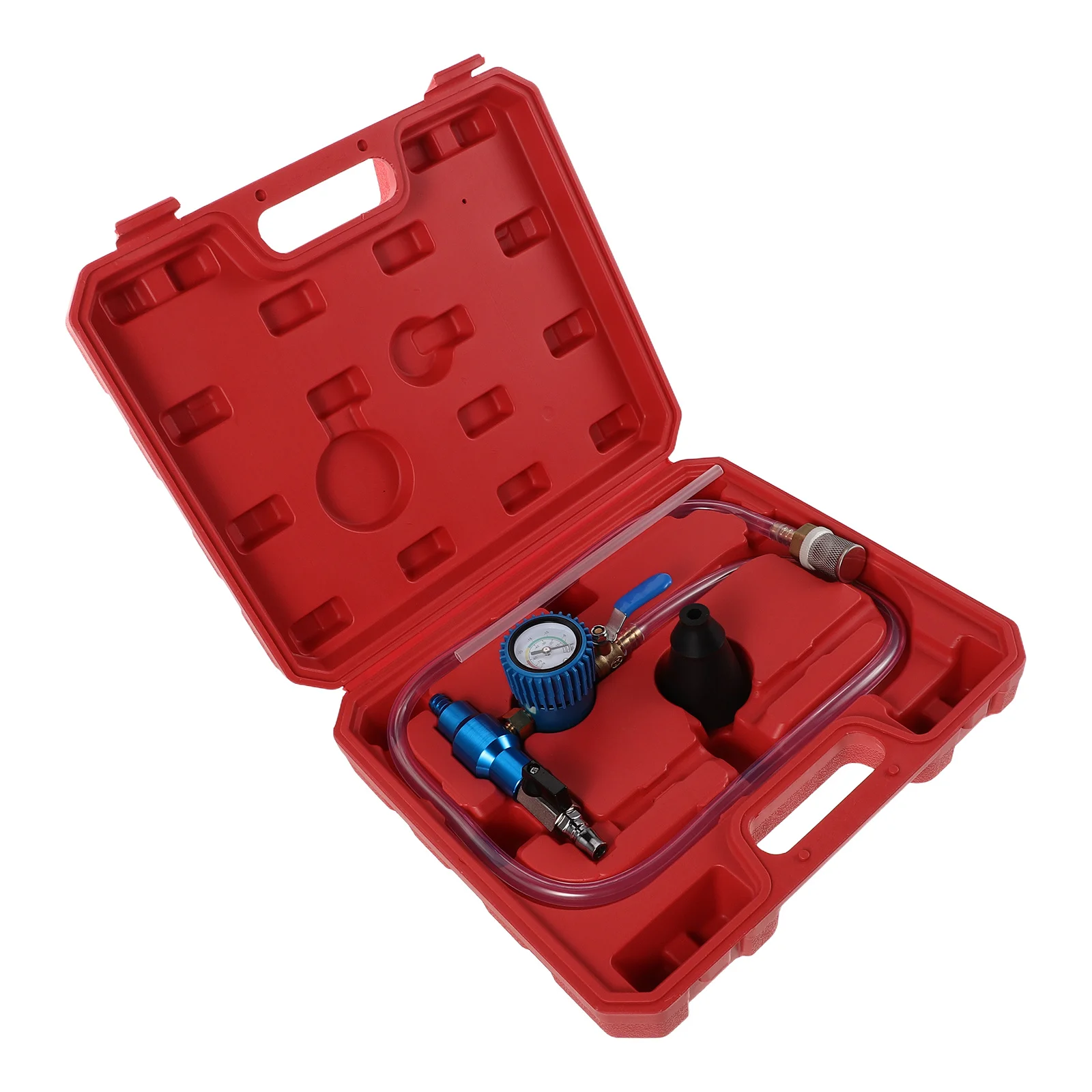 

Coolant Refill Machine Vacuum Spill Proof Radiator Filling Kit For Universal Vehicles Cooling System Tools Engine Repair Auto