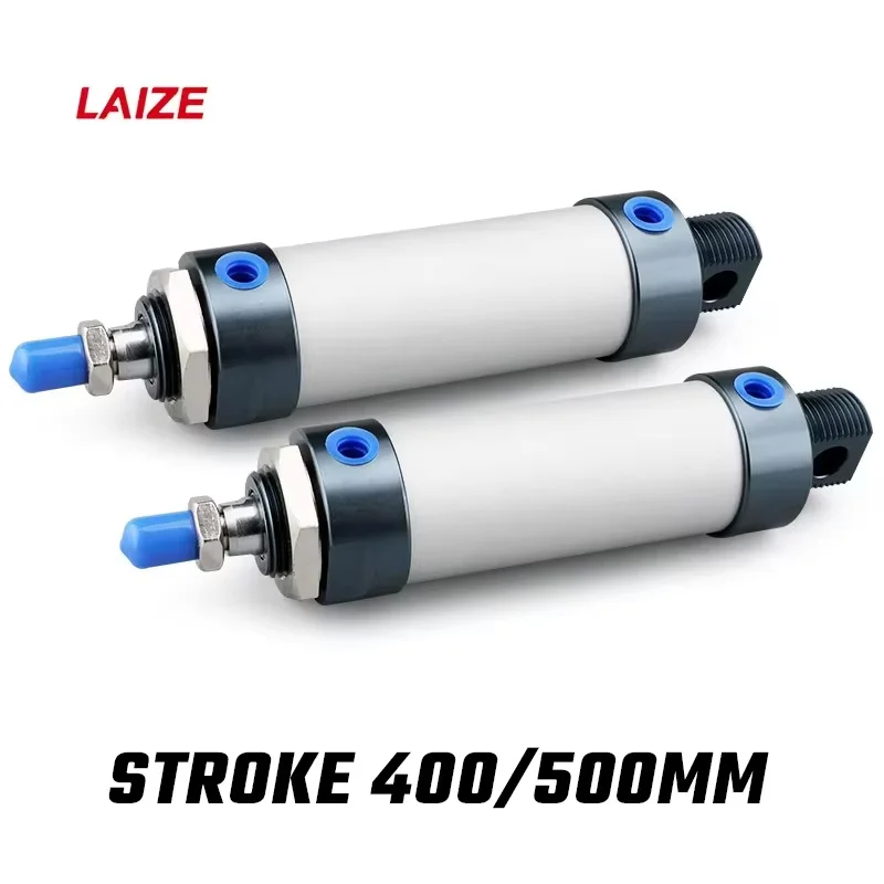 LAIZE MAL Mini-Zylinder, pneumatischer, doppeltwirkender Luftzylinder aus Aluminiumlegierung – Detail 8