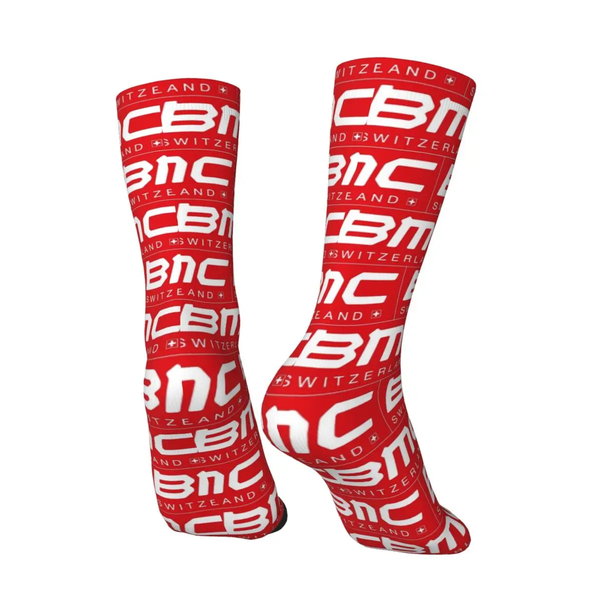 Adults Men Socks BMC Logo Stockings Winter Trendy Soft Breathable Socks Printed Climbing Non Slip Socks