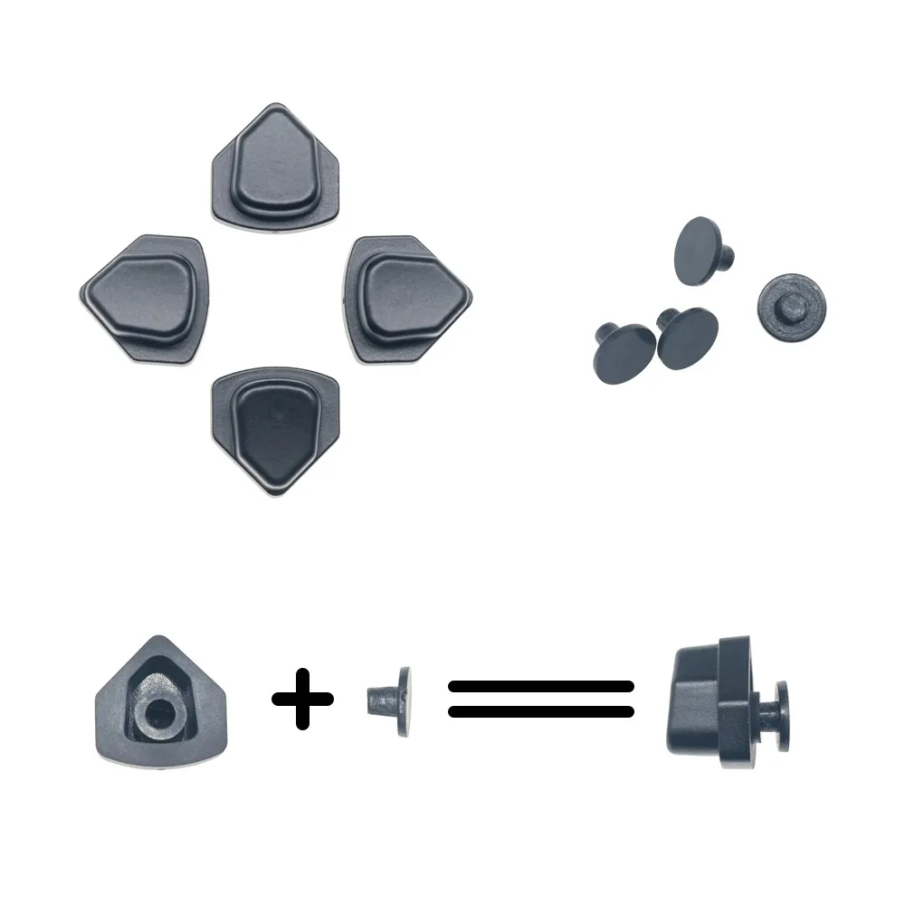 1set Rgonomic Split Dpad Buttons For PS5 PlayStation 5 Gamepad Controller Repair Accessory