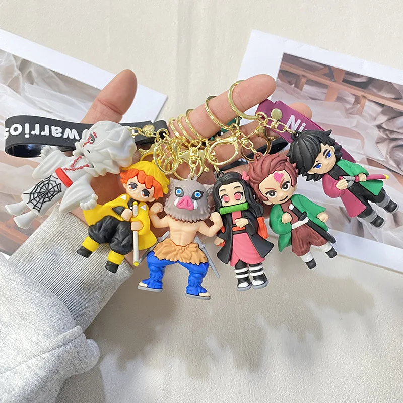

New Cute Keychain Bag Pendant Car key Pendant Fans Gift Anime Accessories