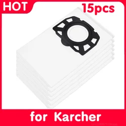 15PC for Karcher WD4 WD5 WD6 Non-Woven Filter Bags KFI 487 Vacuum Bags for Karcher Filter Bags Vacuum Cleaner Bags