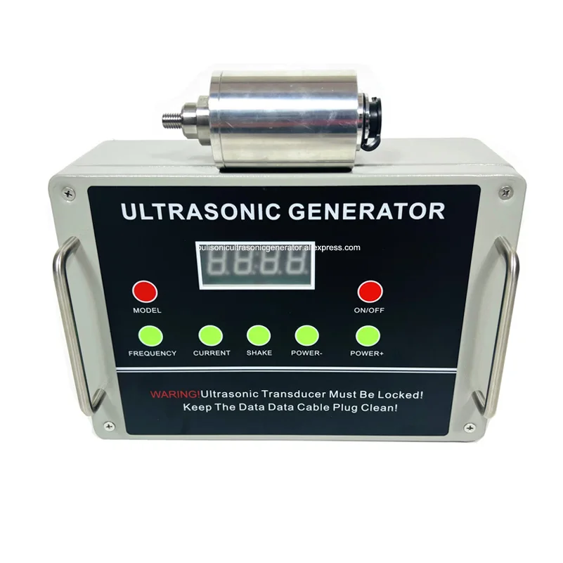 Transductor ultrasónico del generador de malla vibratoria de 28KHz para la pantalla vibratoria del separador de la harina de yuca