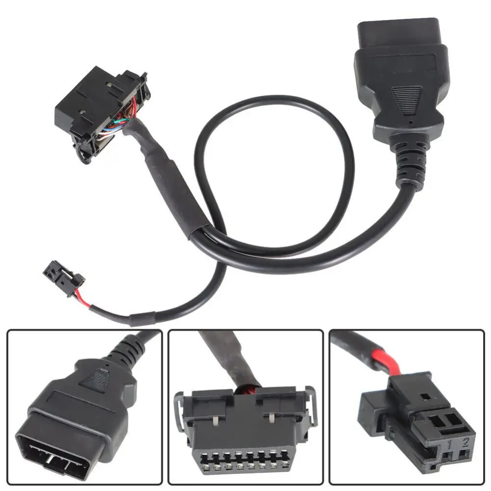 6 Pin To 16 Pin OBD2 Diagnostic Cable Adapter For Enelli For GT 600 For CAFFENERO 150 For ZAFFERANO 250 For TRK 502 For LEONCINO