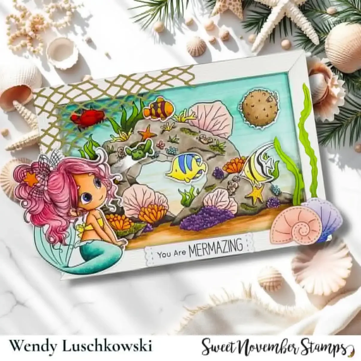 2026 New Clear Stamp Set - Sea Babies For DIY Scrapbooking Crafts Maker Photo Album Template Handmade Decoration view 4