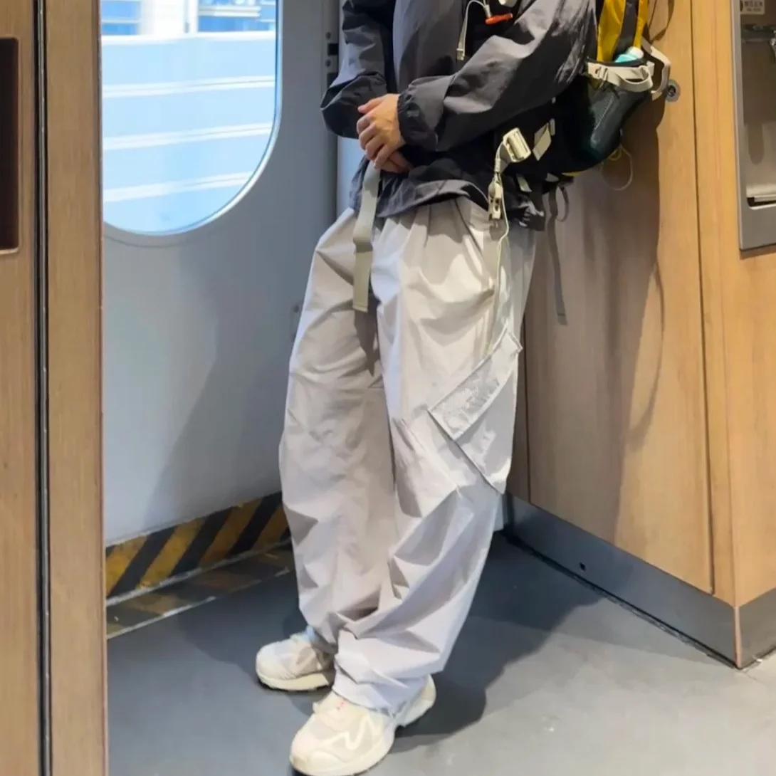 Faionable ملابس العمل في الهواء الطلق سراويل تقليدية متعددة كيتس ثلاثية الأبعاد الخياطة وظيفية Sle أوائل الخريف الرجال النساء فضفاضة تناسب Str... #4