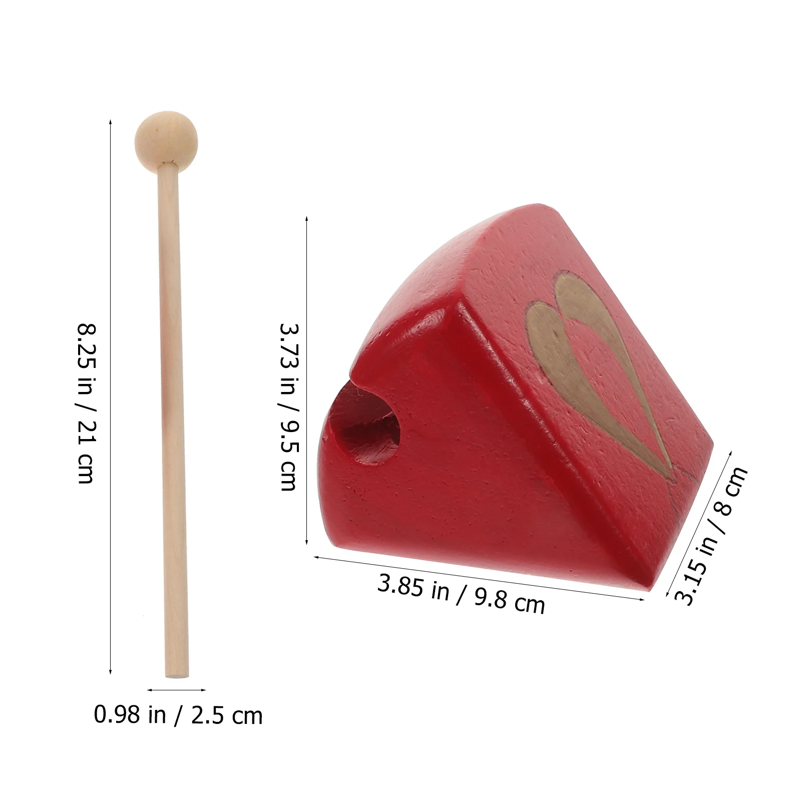 1 مجموعة مطرقة خشبية عصا البوذية آلة موسيقية المهنية دائم صنعة بديعة واضح هش الصوت في وقت مبكر