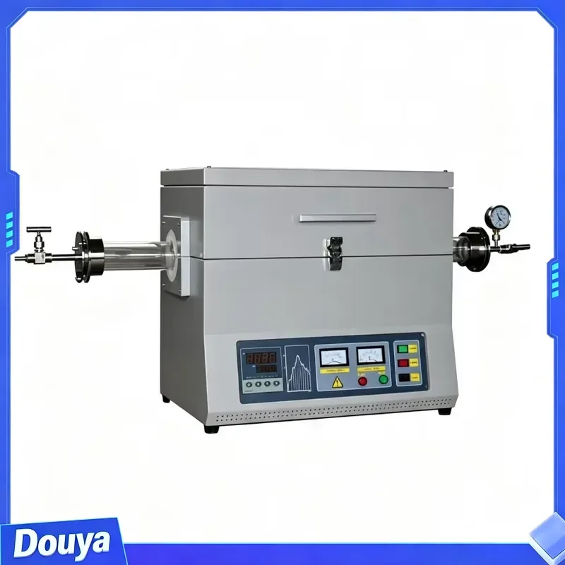 Atmosphere Tube Furnace Tubular Oven CVD Research Tester Vacuum Sintering Test Machine Nanomaterial Preparation Test