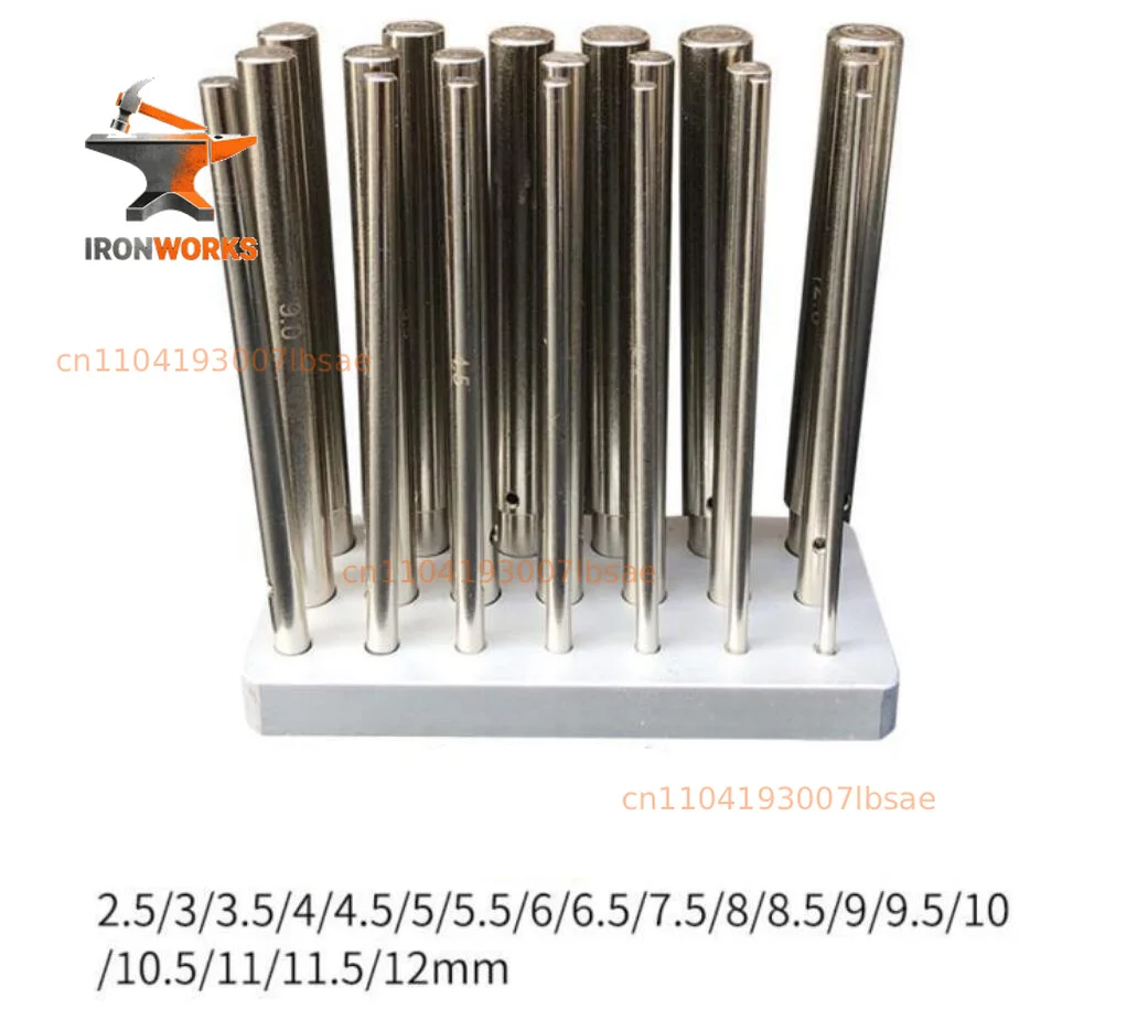 Jump Ring Maker with 20 Mandrels Professional Jewelry Tool for goldsmith Stainless Steel Manual
