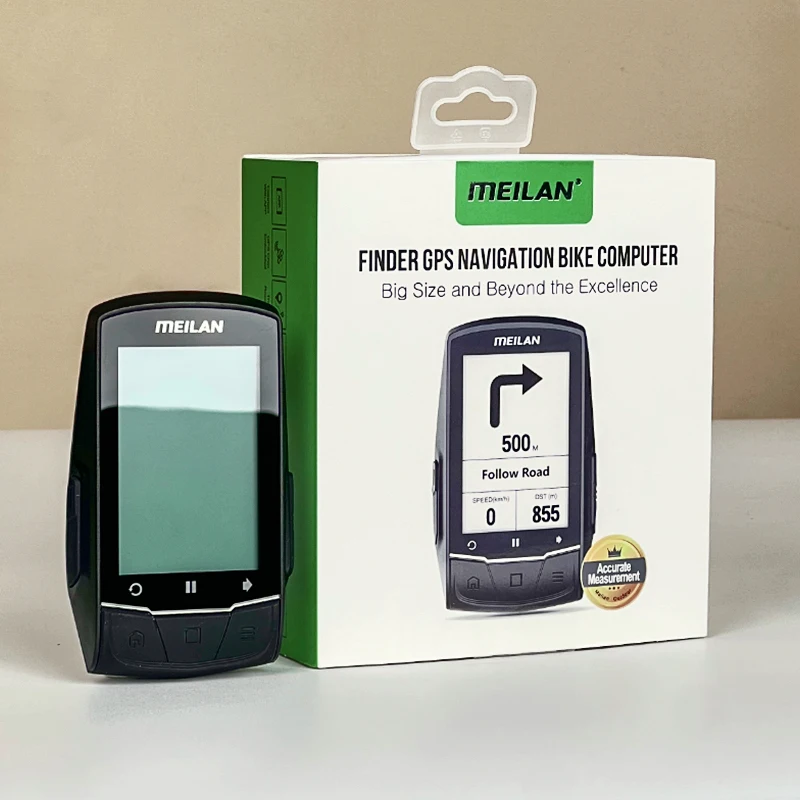 

MEILAN M1 Bike Computer GPS 2.6-inch Screen Cycling Wireless Speedometer Tracker Odometer Road MTB Bicycle Navigation ANT+