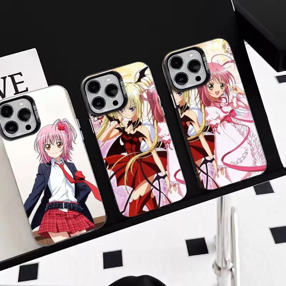

Shugo Chara-Hinamori Amu-Hotori Tadase Phone Case For iPhone 17,16,15,14,13,12,11 Plus,Pro Max,XS,Colorful Silver Phone case F