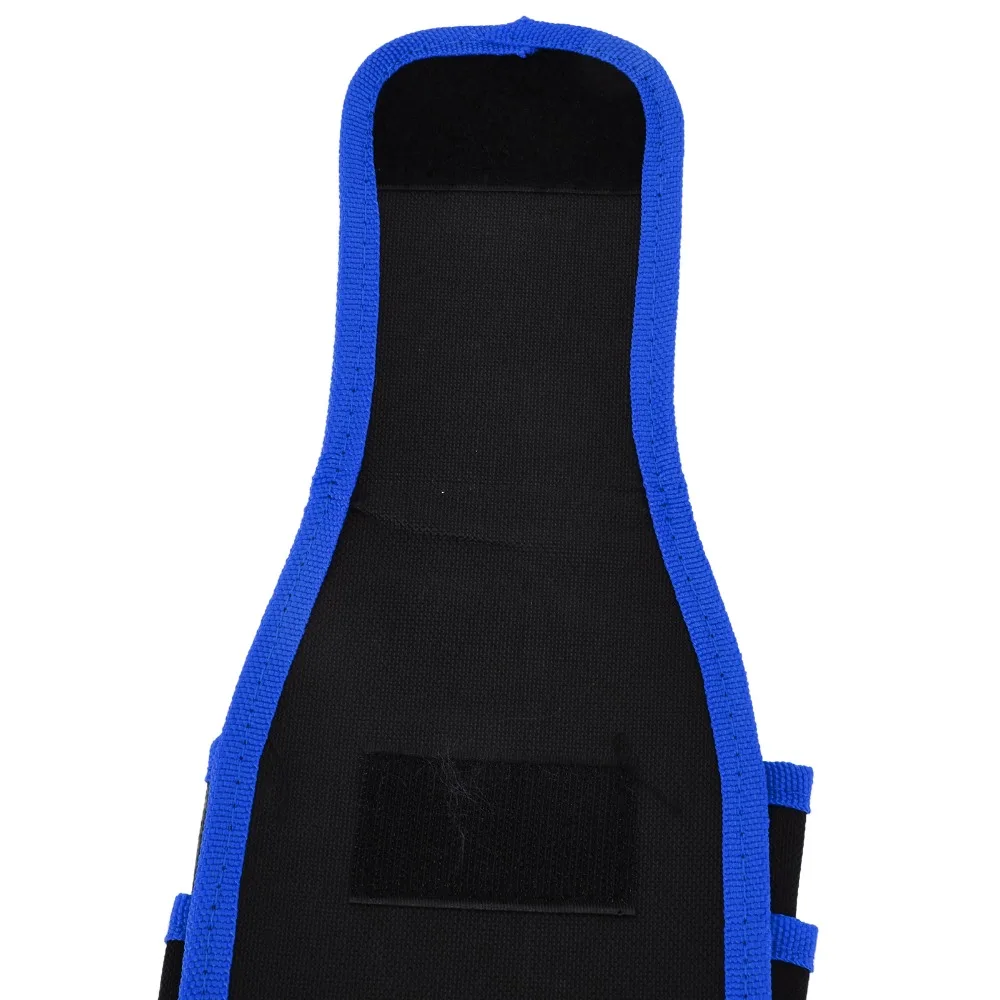 

Прочный карман для инструментов из ткани Оксфорд, регулируемый ремень, несколько карманов, органайзер для электроинструментов, поясная сумка для инструментов, работа механика