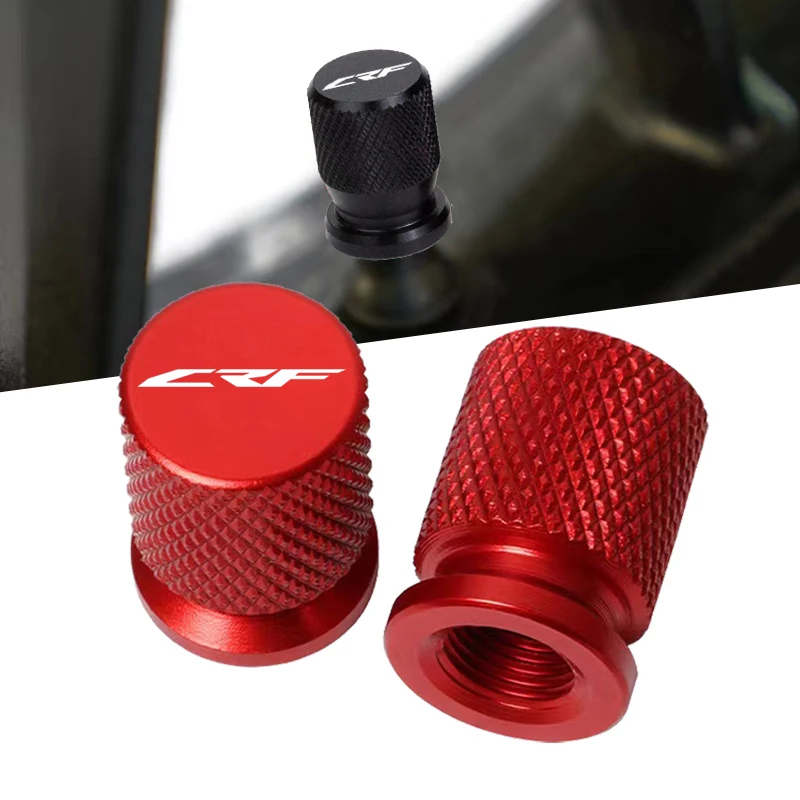 

For HONDA CRF 150 250 450 CRF150 R/F CR450 R/X CRF230F CRF250 R/X/L/M Motorcycle CNC Aluminum Tire Valve Air Port Stem Cover Cap
