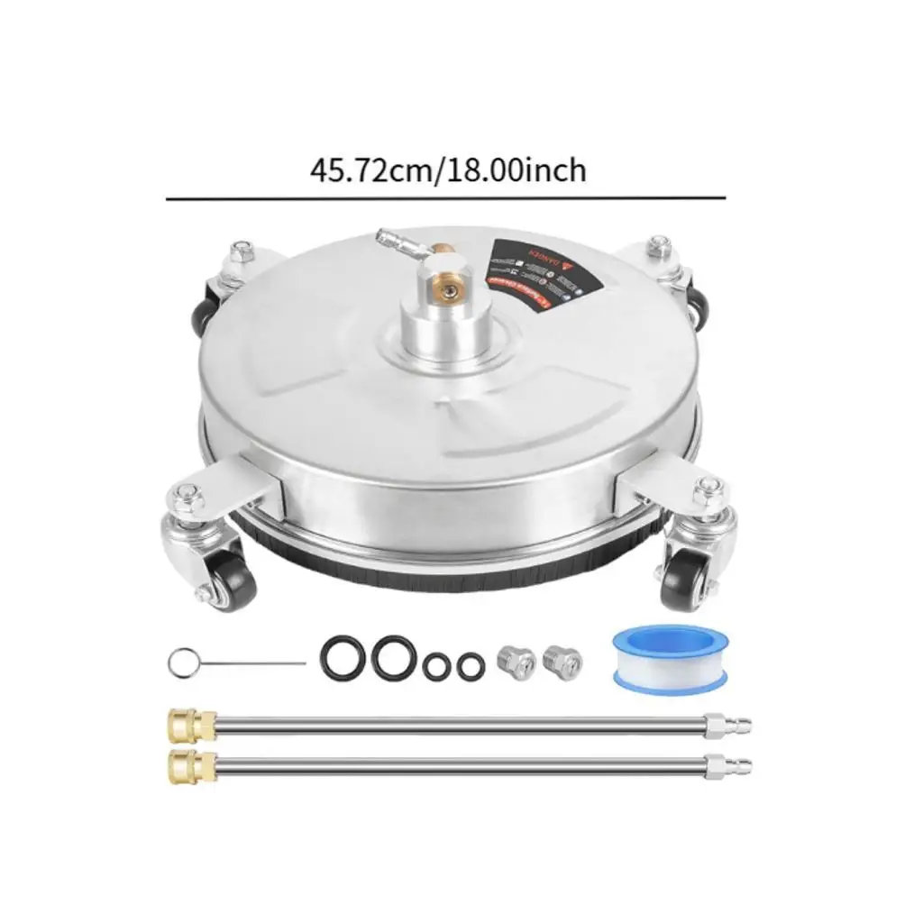 13\'\' High Pressure Washer Flat Surface Cleaner 4000PSI for