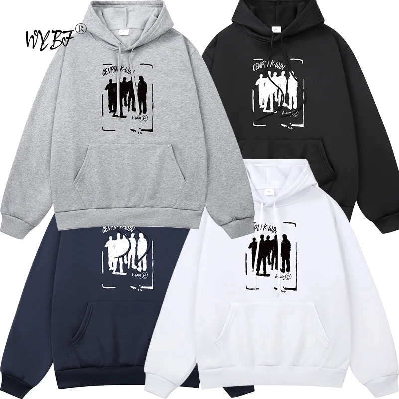 

2024 New Fashion Brand Men's Hoodies New Spring Autumn Casual Hoodies Sweatshirts Men's Top Solid Color Hoodies Sweatshirt Male