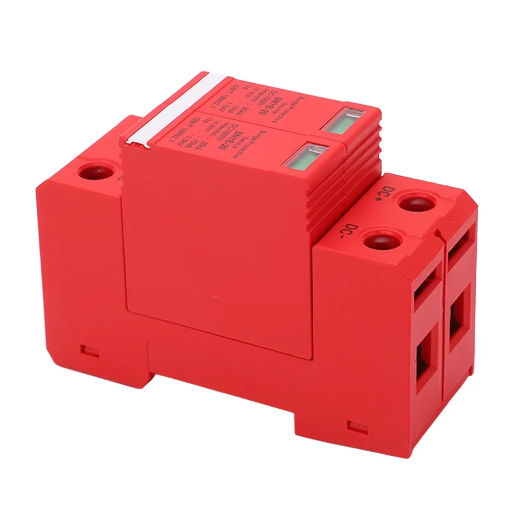 

Быстродействующий двухполюсный защитный модуль для фотоэлектрических систем 20 кА 1000 В, устройство защиты от перенапряжения, устройство защиты от грозы для фотоэлектрических систем, распределительная коробка