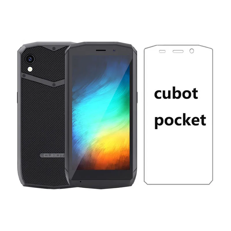 2.5D Tempered Glass for Cubot Pocket Ultra-Clear Screen Protector for CUBOT POCKET Front Protective Glass Film High Definition