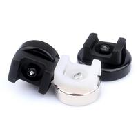 Magnetic Cable Clip Magnetic Zip Tie Mounts for Uv Resistant Cable Organization Compact Portable Releasable Saddle Type Base Tie