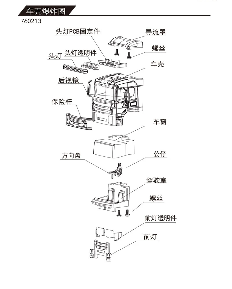 

TURBO RACING 1:76 RC-грузовик-контейнеровоз C50, оригинальные запчасти: винты, колеса, коробка передач, ось, корпус оси