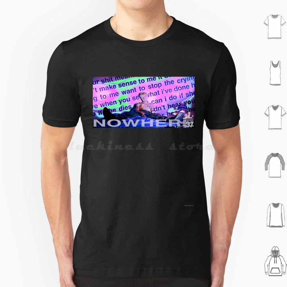 Nowhere T Shirt Big Size 100% Cotton Faggotry Nowhere Gregg Araki Tribute 90s Aesthetic Film Queer Fag Faggot