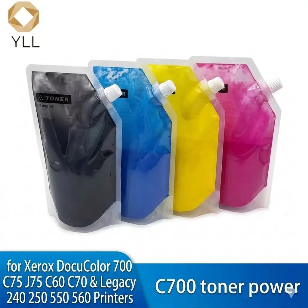 

1KG C700 Color Toner Powder Refill for Xerox DocuColor 700 C75 J75 C60 C70 & Legacy 240 250 550 560 Printers