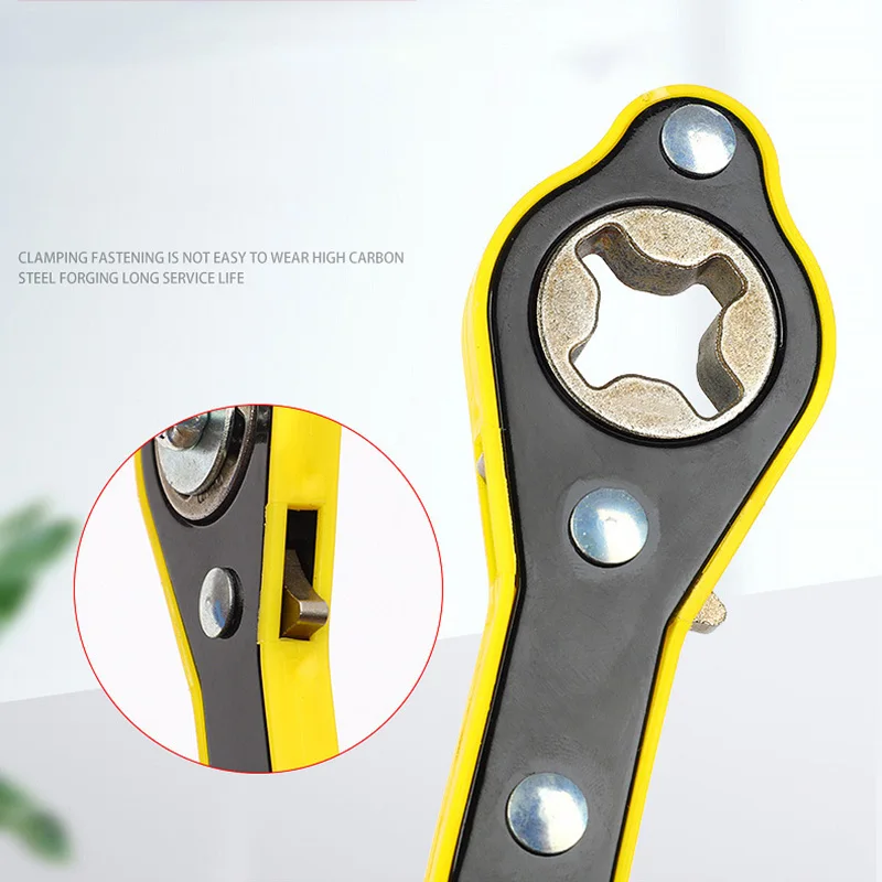 Universal Car Jack Ratchet Wrench Labor-saving Garage Tire Wheel Handle Phillips Wrench Car Labor-Saving Jack Tire Repair Tool