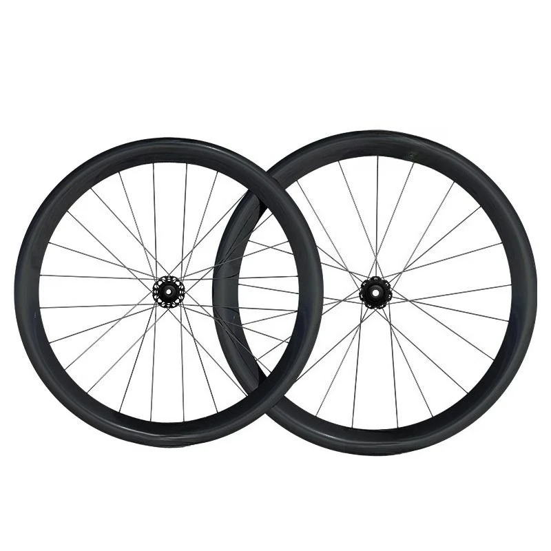 

Road bicycle carbon fiber wheel set C40C50C60 carbon knife disc brake high frame opening