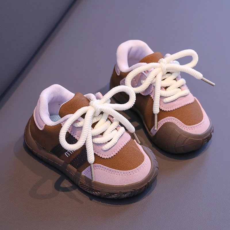 Children's sports shoe baby and infant shoes new style for spring boys' fashionable toddler shoe girls' single shoes