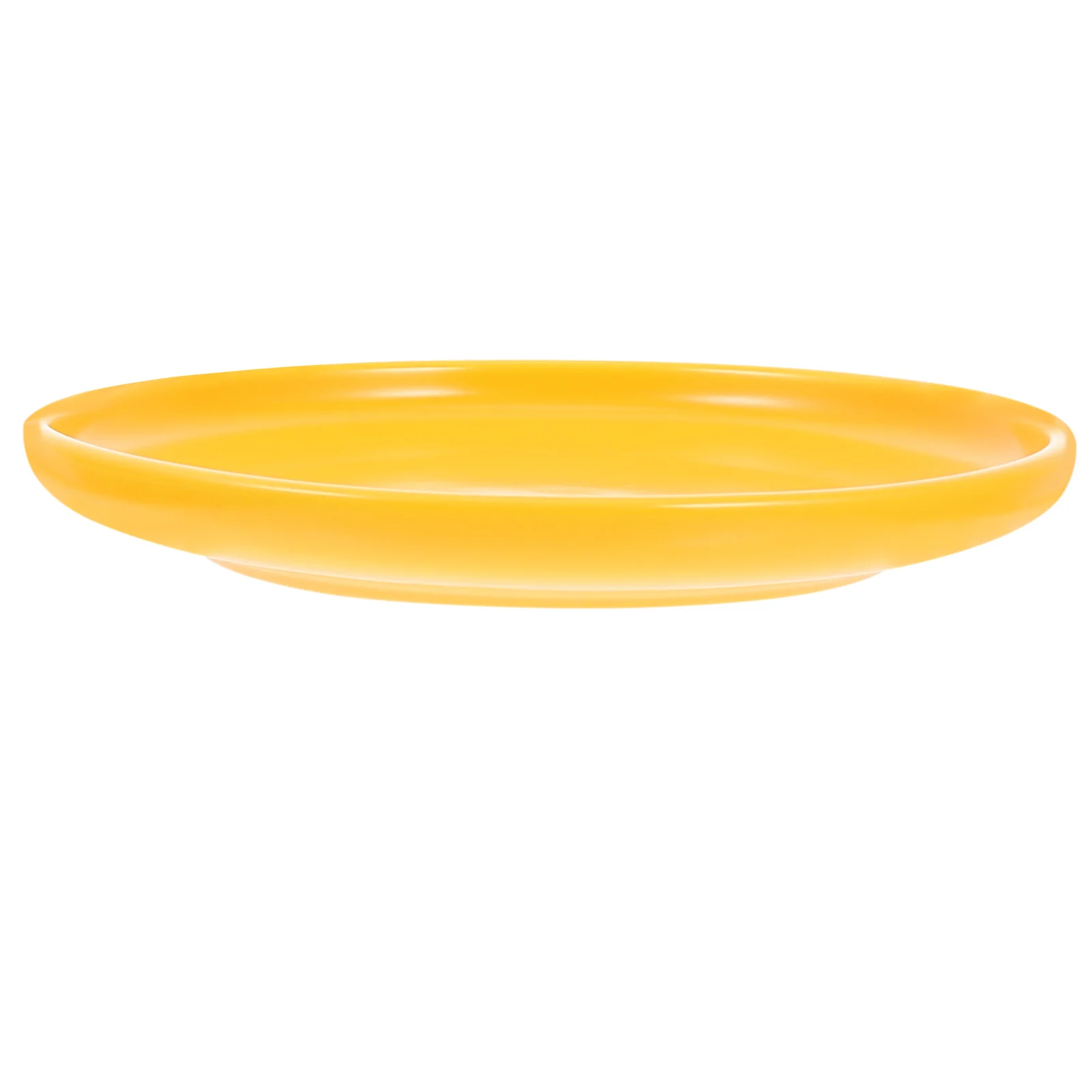 

Large Capacity Ceramic Cat Bowl Shallow Feeding Dish Household Dog Treats Plate Easy Clean Smooth Surface Pet Feeding Dish