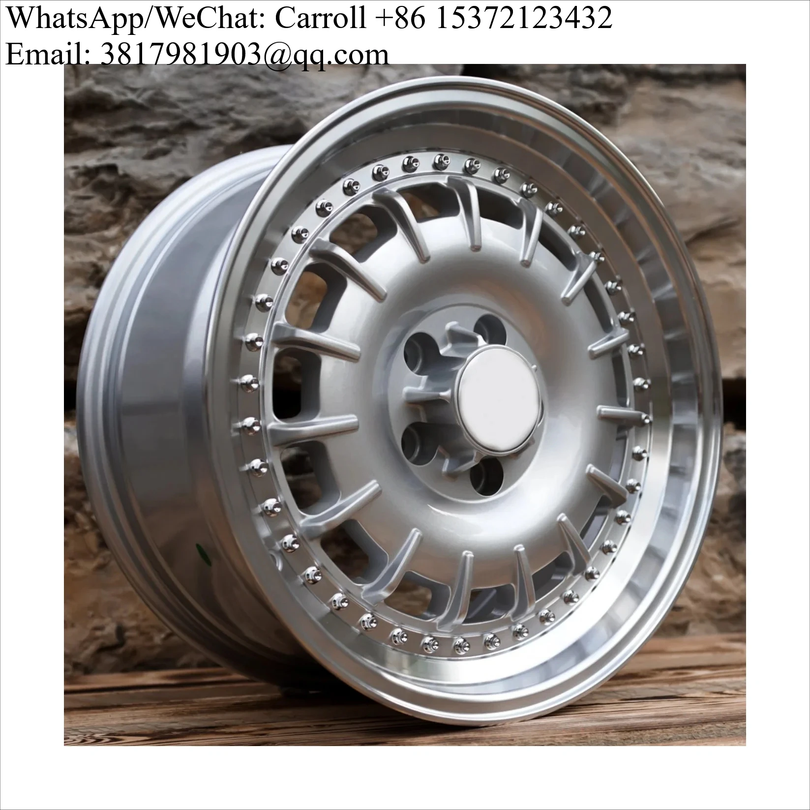 

BK 3-piece Forged Wheels 16 17 18inch For Mercedes Benz 190e W126 C126 W201 190evo W123 W126sel Alloy Passenger Car Wheel Rim