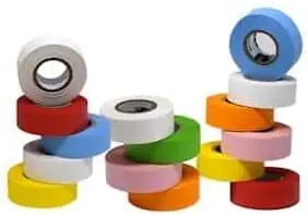 

Write-On Tape, Assorted Colors, 3/4" x 14 yds, 16/pk