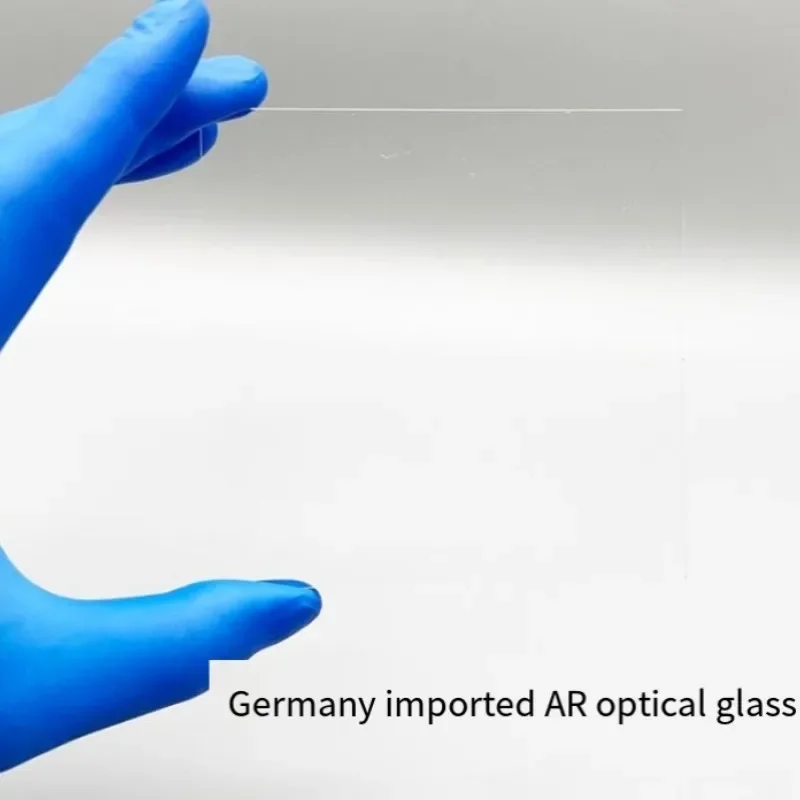 Ultra-transparent glass anti-reflection double-sided AR coated Schott optical glass