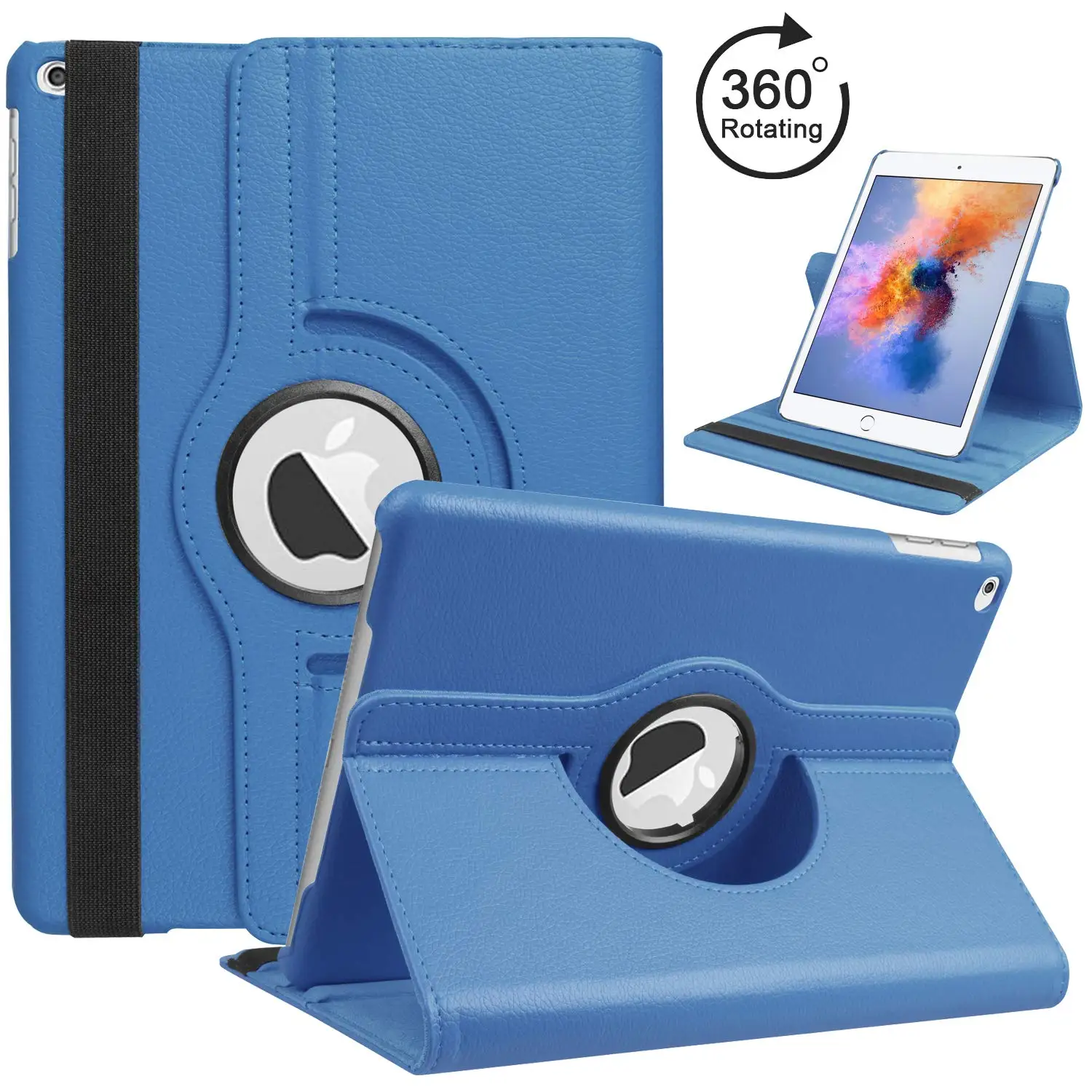 Ultra Slim PU Leather Case For iPad 9.7 2017 2018 A1822 A1823 A1893 Tablet Stand Cover for Apple iPad Air 1 Air 2 5 6 9.7 Cases