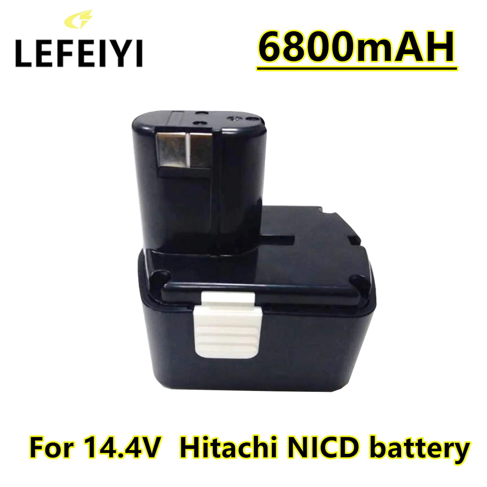 

14.4V 6800mAh Replaceable Power Tool Battery for Hitachi BCL1430 CJ14DL DH14DL EBL1430 BCL1430 BCL1415 NI-CD Battery