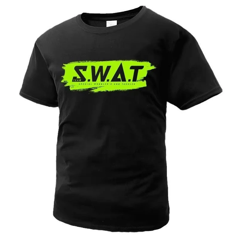 تي شيرت قطني بأكمام قصيرة مطبوع على الطراز العسكري لعام 2025، بلوزة غير رسمية للرجال والنساء في الصيف والخريف والشتاء