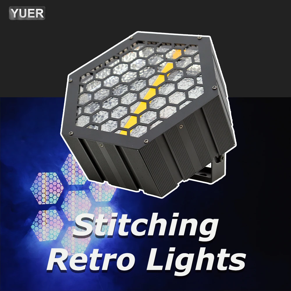 

Strobe RGB Wash Effect Light Stitching Retro Flash Light DMX Control For Party Disco Light DJ Equipment Stage Effect Lighting