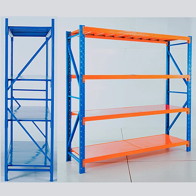 Heavy Duty Steel Warehouse Storage Assemble Selective Pallet Rack Industrial Adjustable Double Deep Corrosion Protection 3-Year
