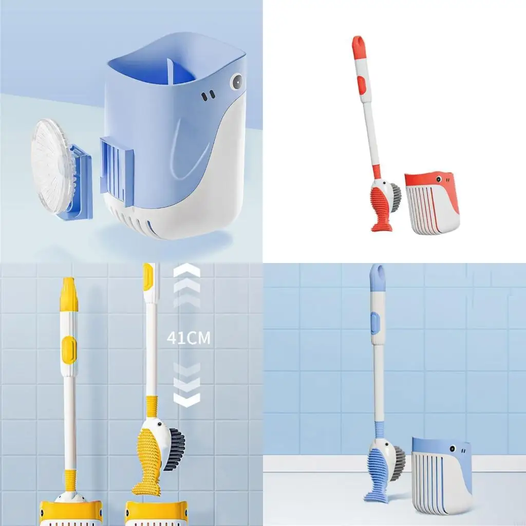 

Щетка для унитаза с длинной ручкой Киты для чистки унитаза с держателем