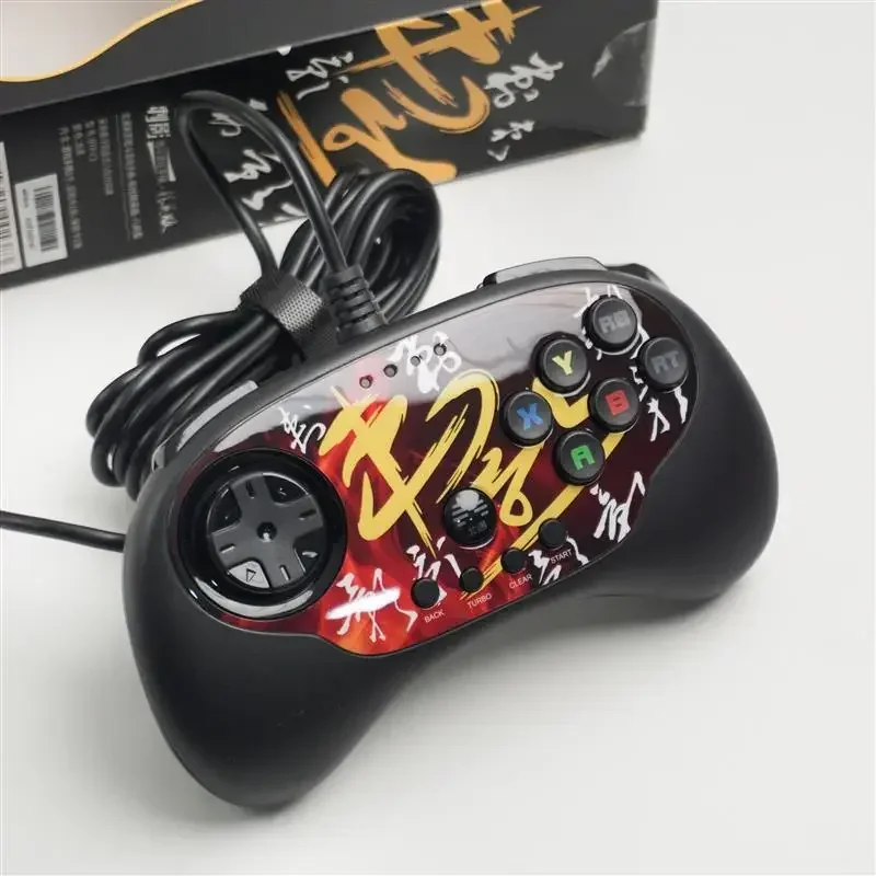 Fighting Gamepad BTP-C3 USB Wired Game Control Arcade Joystick for Android TV PC Computer for PS3