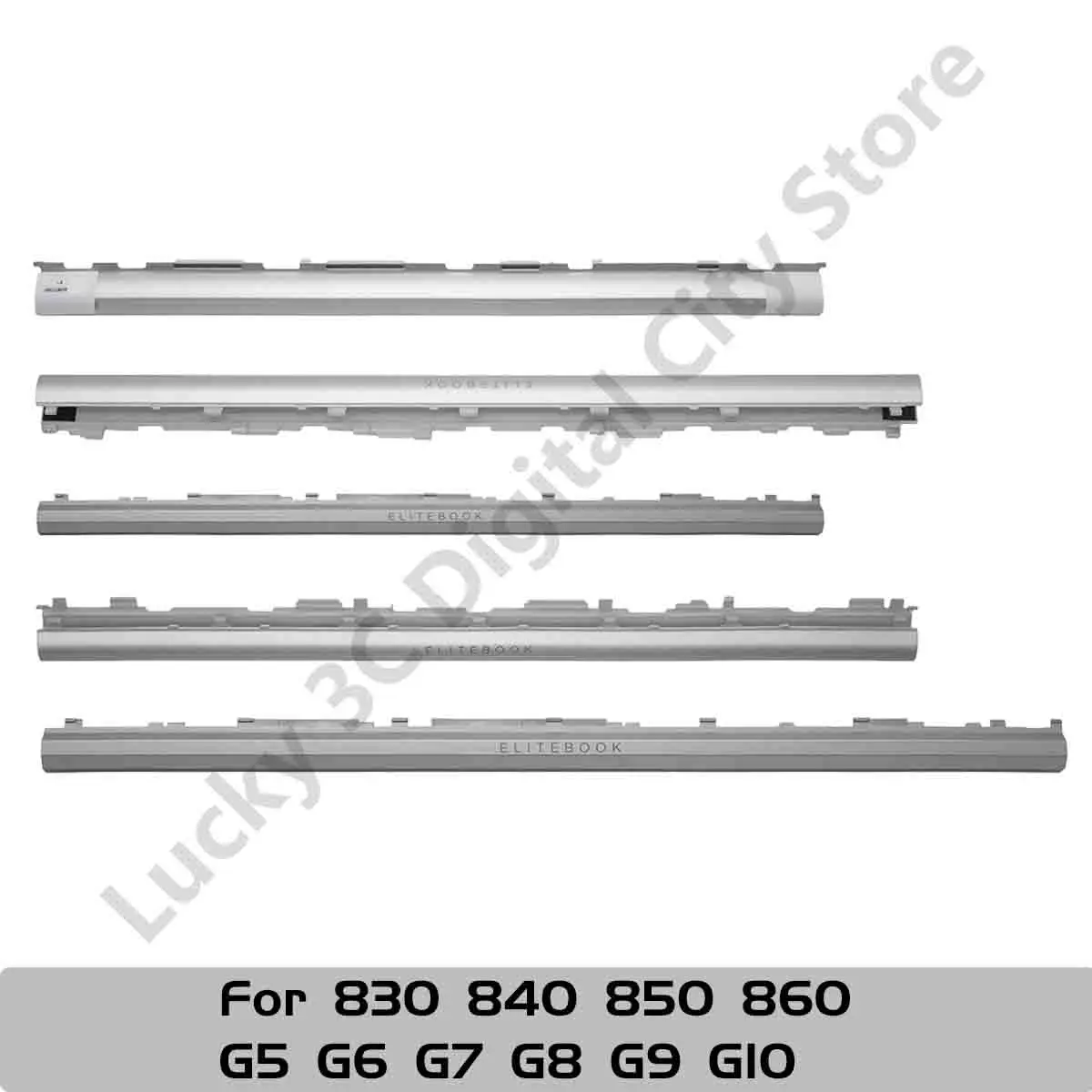 Laptop Cover Hinge For HP  830 840 850 860 G5 G6 G7 G8 G9 G10 Hingecover Silver Decorative Shell Long Strip Cover Case