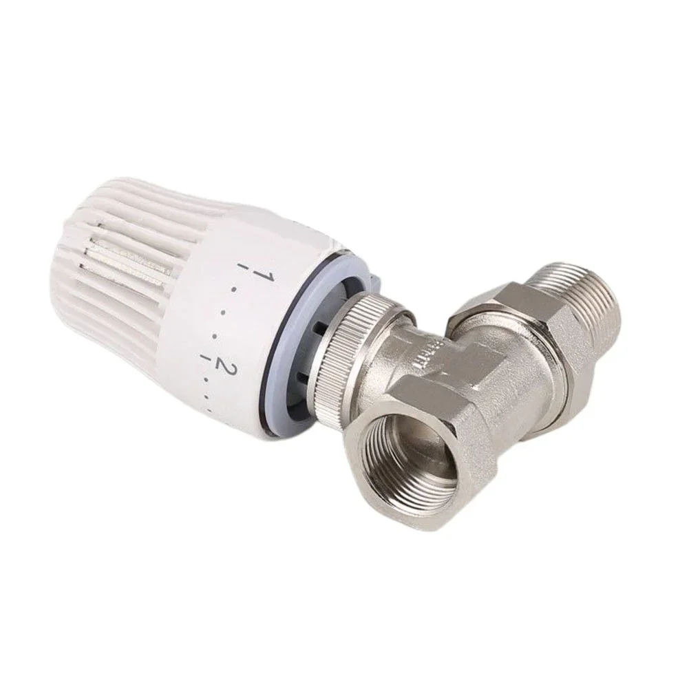 1pcs DN25 Radiator Temperature Control Valve Hot Melt Actuator Thermostat Temperature Heater Control Tools Accessories