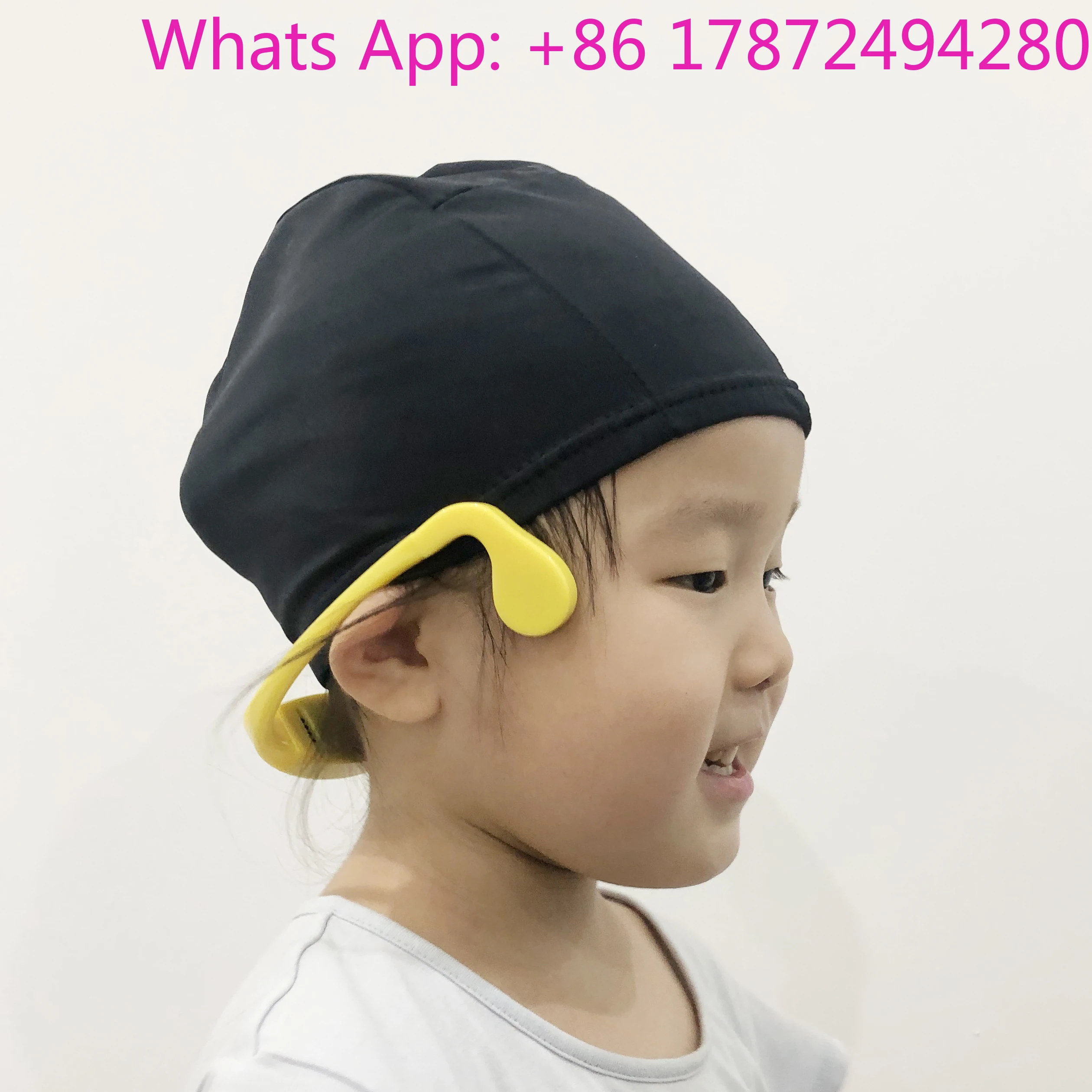 H907  Conduction Headsets with 120m Range 7 Frequencies Waterproof Magnetic Charging Device Designed for Swimminng Training