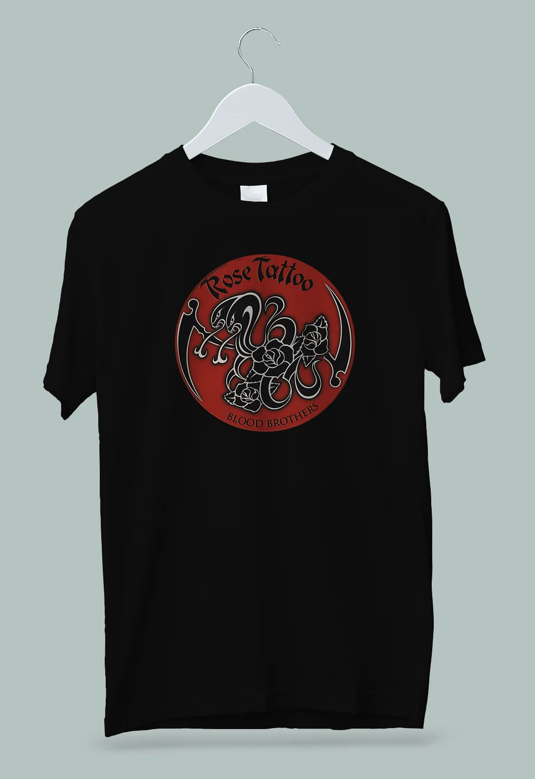 Rose Tattoo Blood Brothers T-Shirt S-2XL