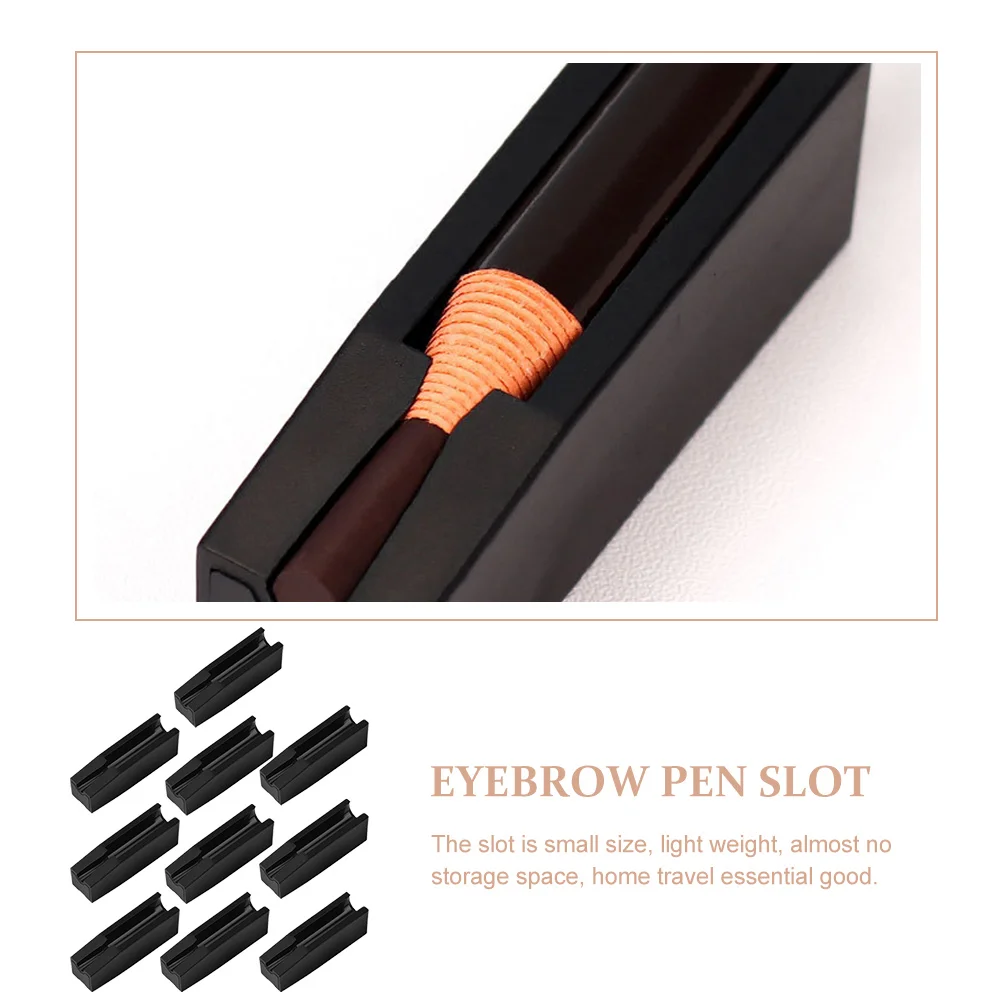 

10Pcs Premium Eyebrow Pencil Sharpener Slot Durable Practical Tool Home Travel Essential Gift Pencil Sharpener Slot