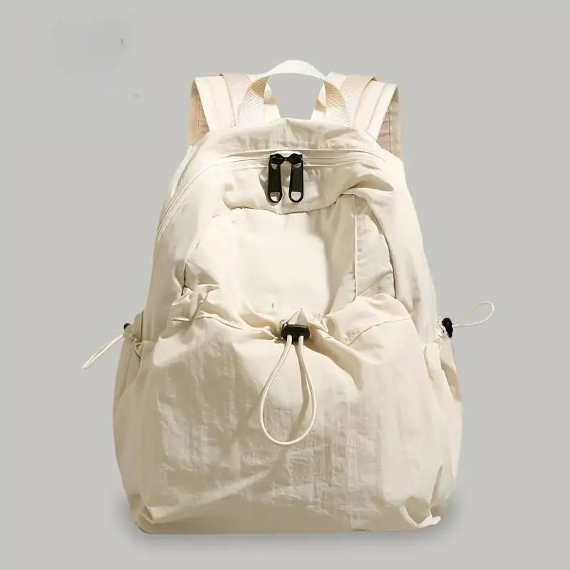 Lightweight Teenage Youth Backpacks Casual Nylon Travel Bag Multi-Pockets School Backpack Large Capacity Laptop School Bags