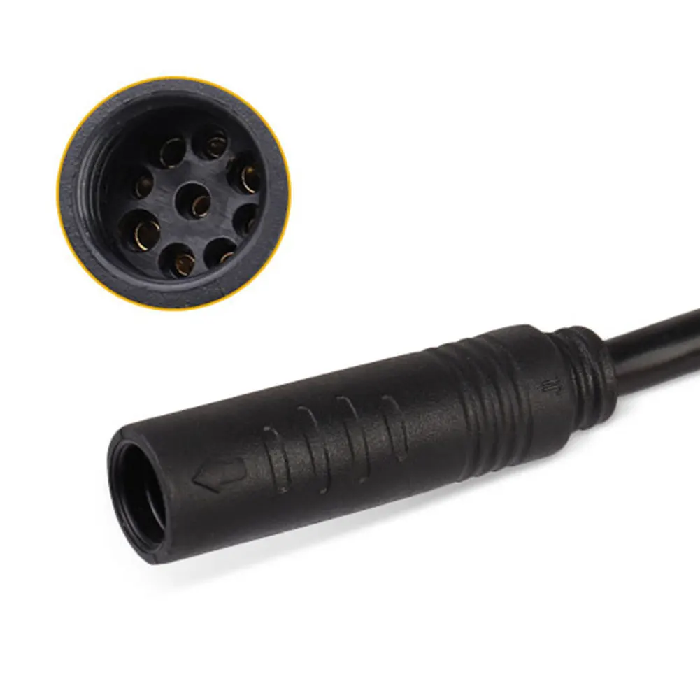 

Удлинительный кабель двигателя для электрического велосипедного скутера, водонепроницаемый шнур 80 см, 130 см, совместимый с двигателями-концентратором от 250 до 700 Вт