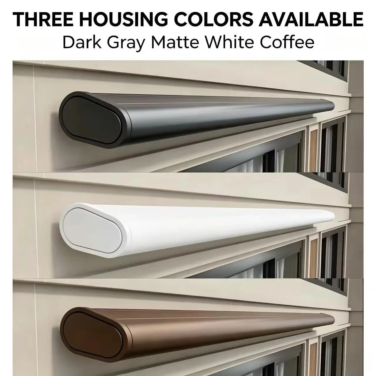 Remote Controller Aluminum Full Cassette Retractable Awnings for Outdoor Garden Patio Sunshade