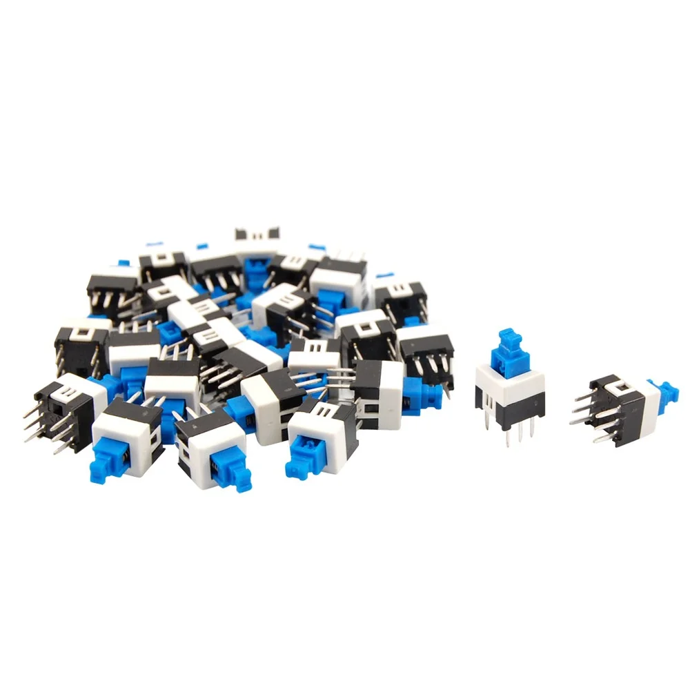 Botão de interruptor 10x 7x7mm push botton interruptor eletrônico, arduino, raspberrypi